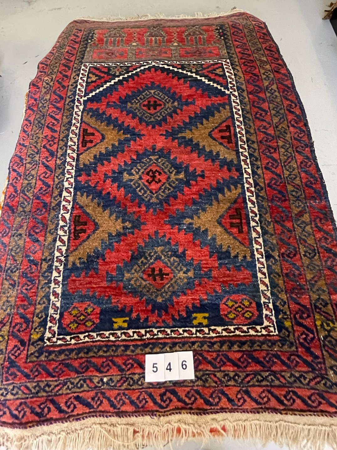 Beloutsch Alt Teppich