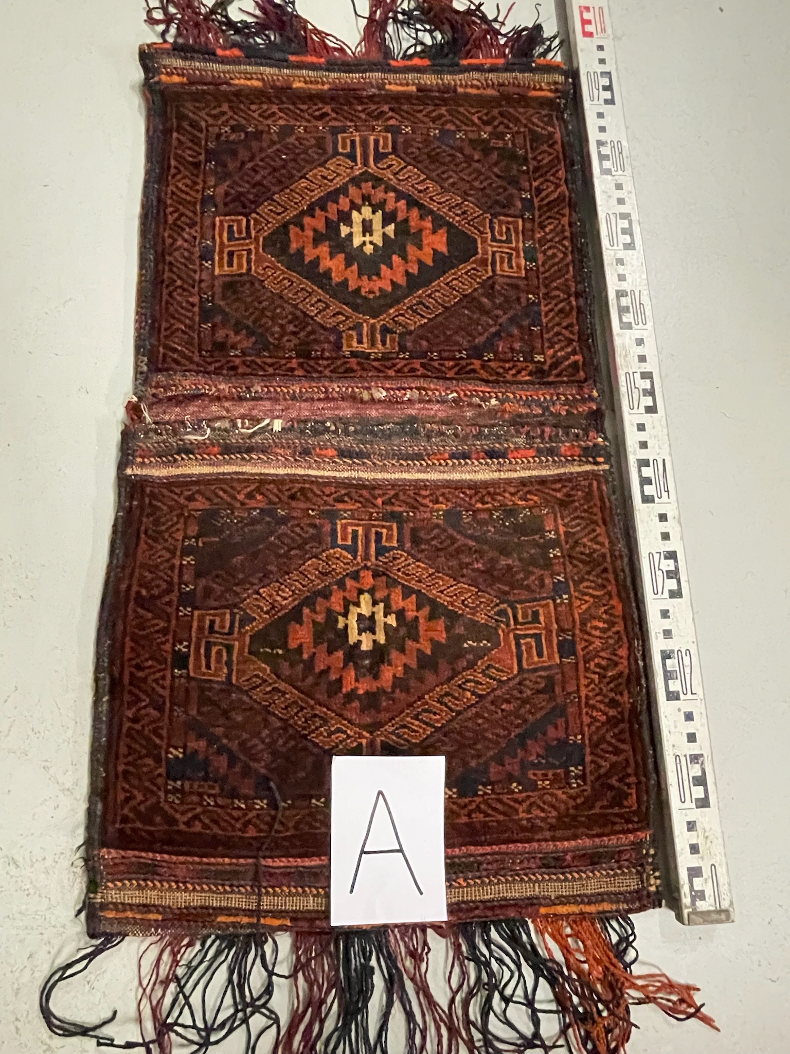 Beloutsch Doppel Tasche