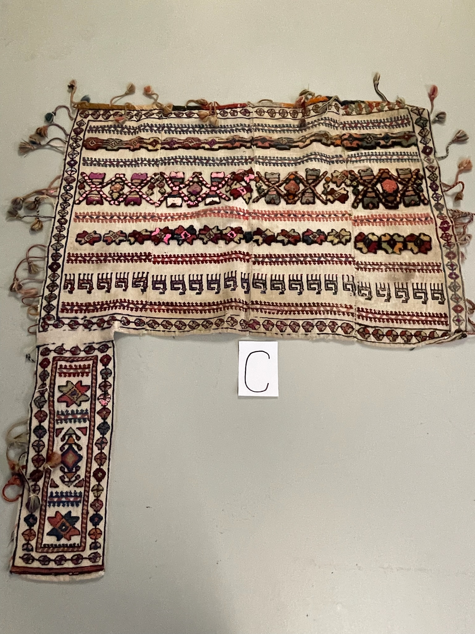 Gaschgai doppel Pferdesattel